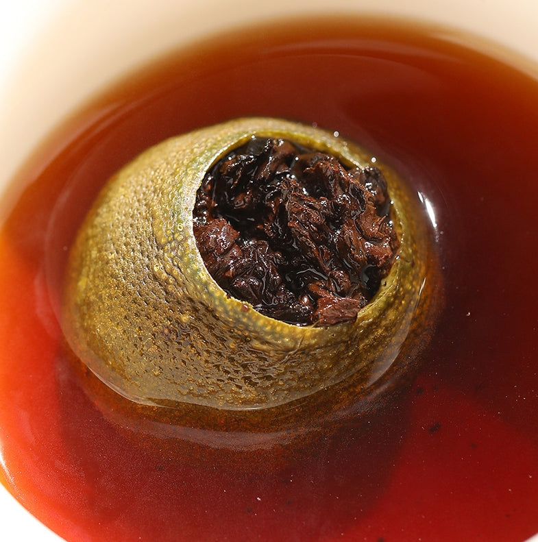 2022 Tianma Mini Tangerine Stuffed Icelandic Puerh Tea Ripe Tea