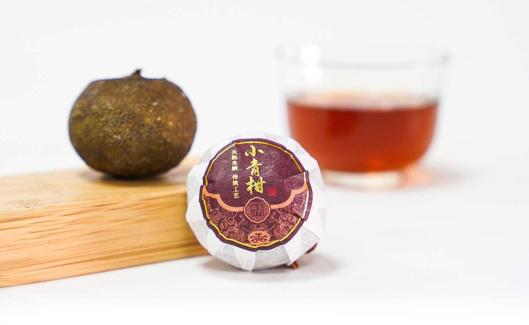 Menghai Aged Loose Leaf Pu-Erh Tea Stuffed Meijiang Green Mandarins