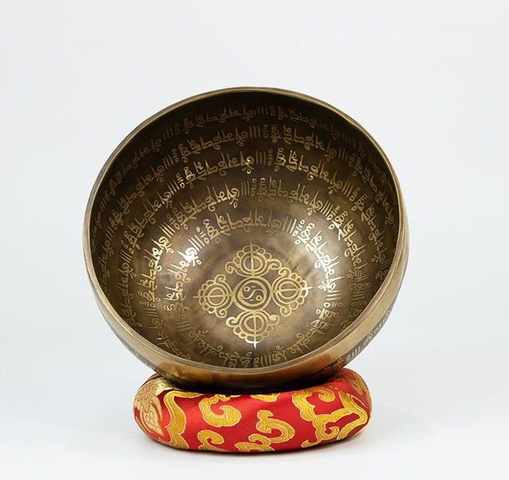 Tibetan Om Singing Bowl Set【FMG】