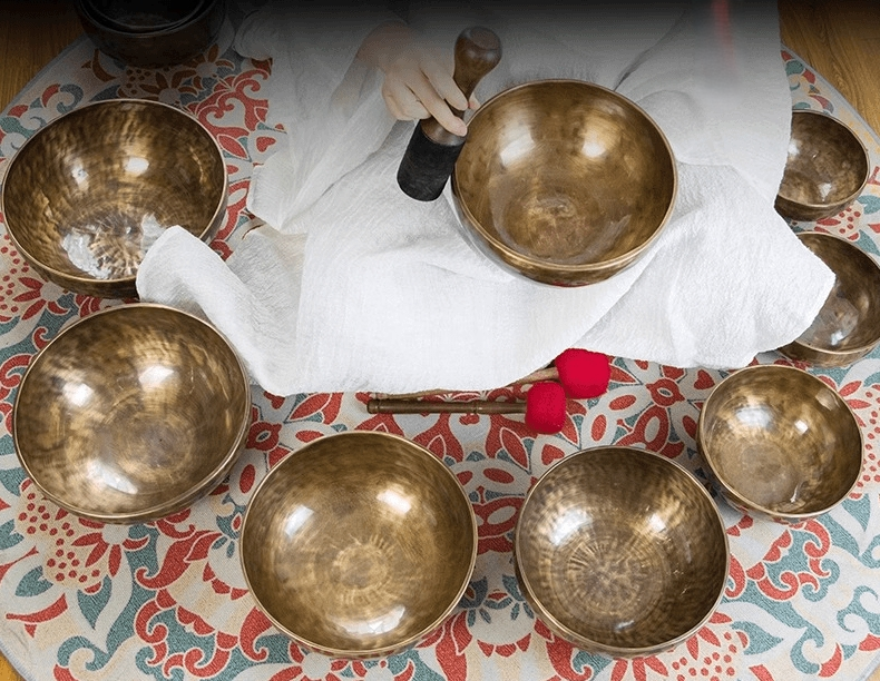 Heart Sutra Singing Bowl Set【FMG】