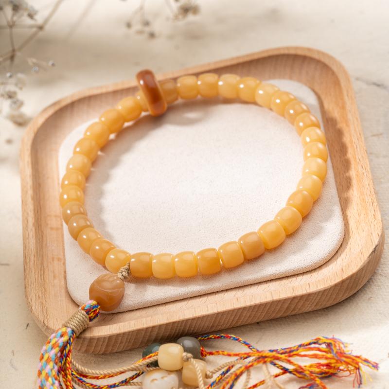 Infinite Triumph  - Spiritual Path Jade Bodhi Seed Prayer Mala【MXX】