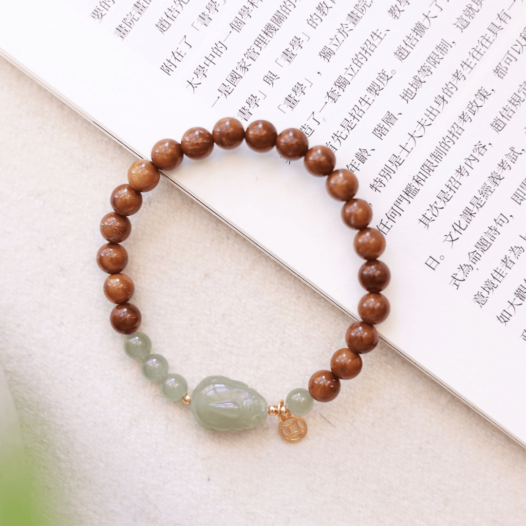 Natural KUKA Bead & Bodhi Pixiu Bracelet 【QY】