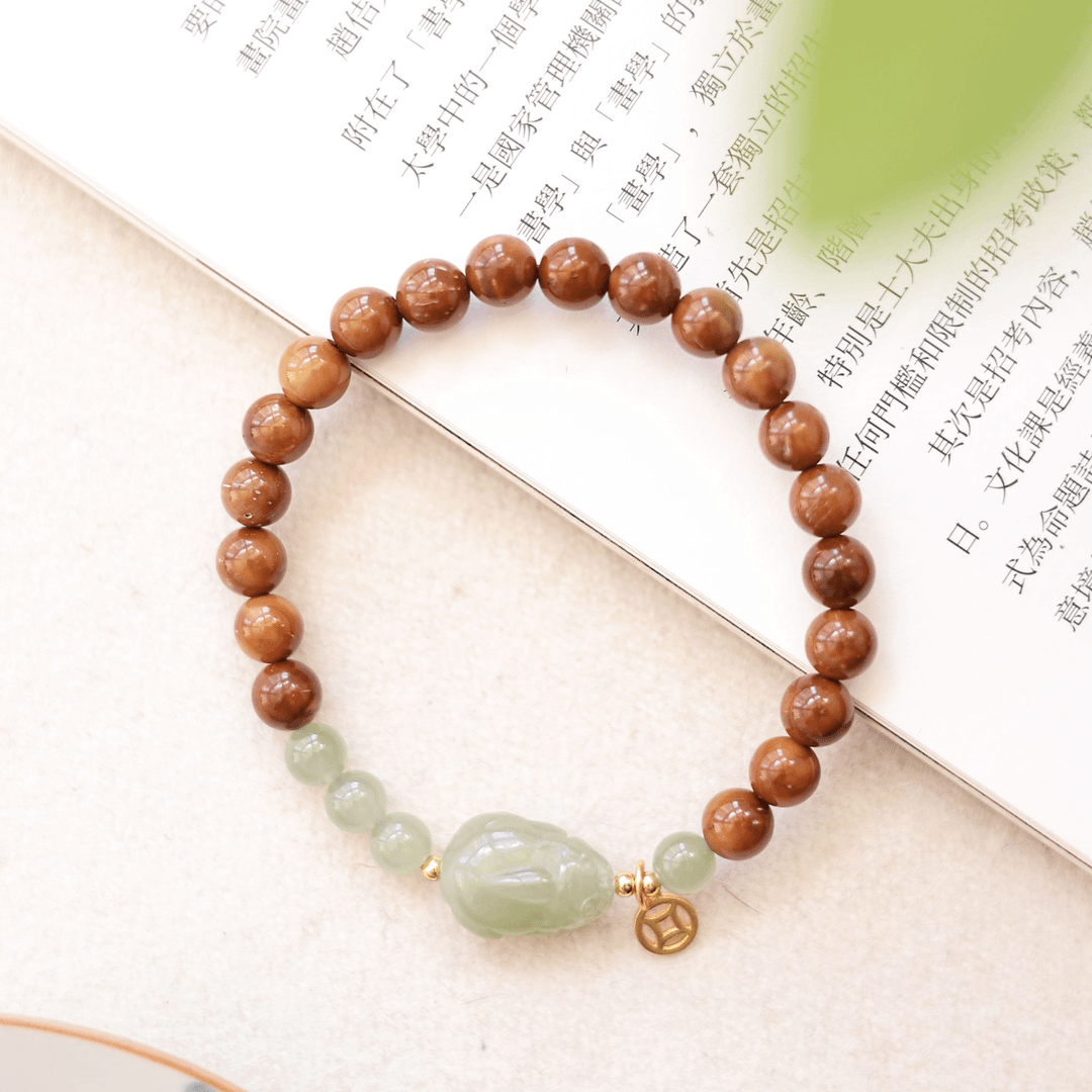 Natural KUKA Bead & Bodhi Pixiu Bracelet 【QY】