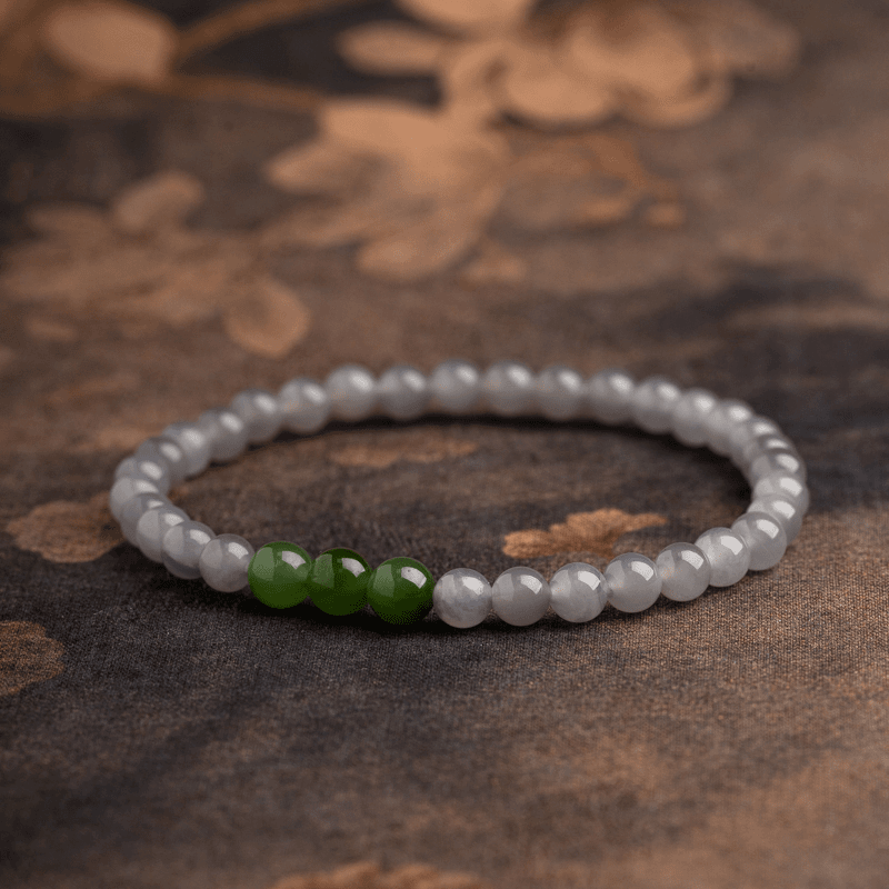 Natural Hetian Jade Smoke Purple Jade Bracelet - Feminine Energy【MXX】